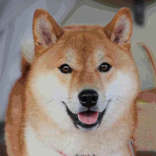 Dog, Best match, 8 colour layers
